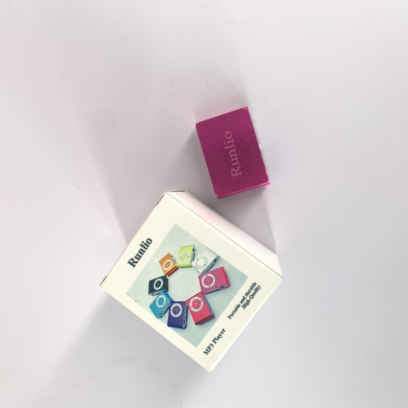 Runlio MP3 Players Portable Audio Players 2GB Mini Portable MP3