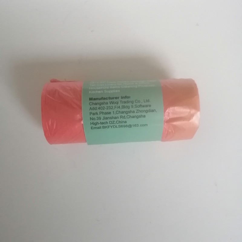 BKFYDLS Plastic Garbage Bags Top Knot Bags 16 Gallon Garbage Trash Bag 24x33 inches 100 Count Tall Can Liners for Home & Office - Household Items Cleaning Products, Kitchen Supplies