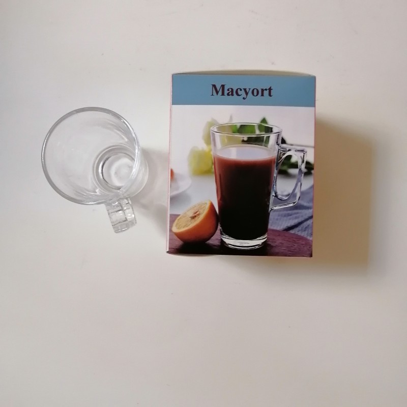 Macyort Coffee Mugs Handle,Insulated Layer Coffee Cups,Clear Borosilicate Glass Mugs,Perfect for Cappuccino,Tea,Latte,Espresso,Hot Beverage