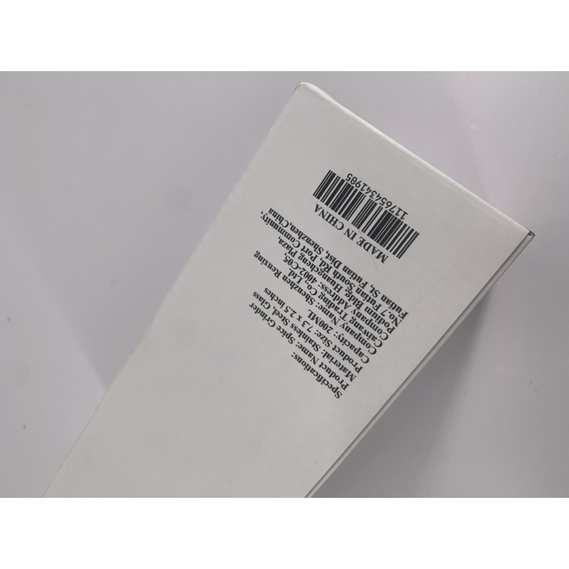 Minvaty Hand-operated Spice Grinders Manual Grips Glass Salt Pepper Grinder