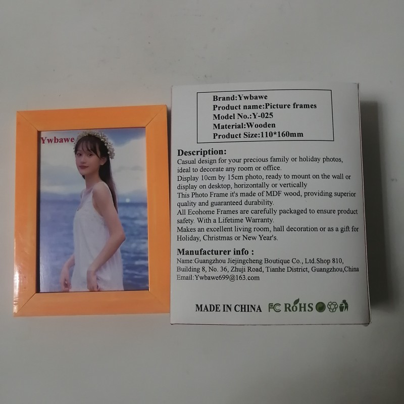 Ywbawe Picture Frames Photo Frames Picture Frames Made Of Solid Wood High Definition Glass For Table Top Display And Wall Mounting Photo Frame