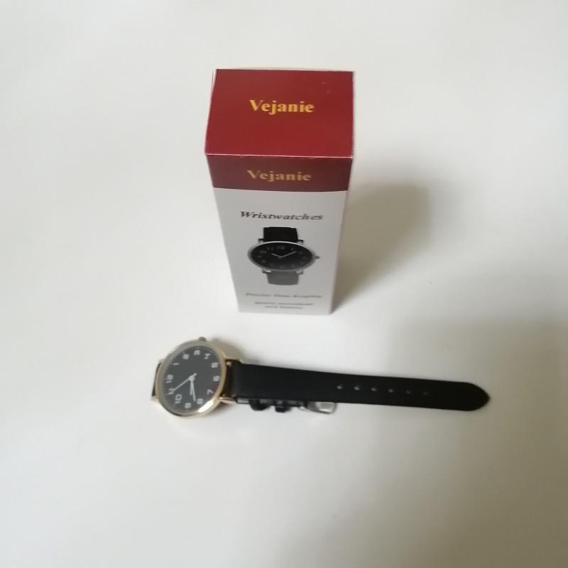 Vejanie Wristwatches Minimalist Watches Simple Business Casual Waterproof Quartz Wrist Watch