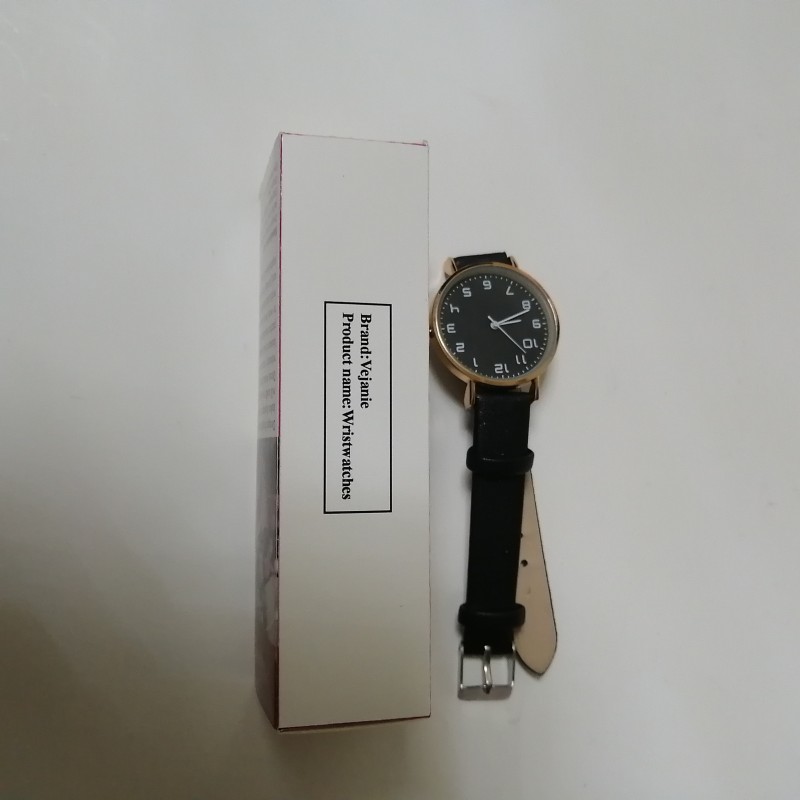 Vejanie Wristwatches Minimalist Watches Simple Business Casual Waterproof Quartz Wrist Watch