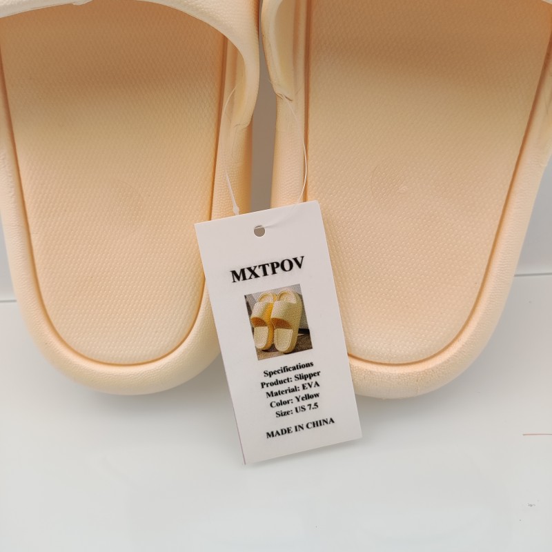 MXTPOV Slippers for Women and Men Shower Bathroom Sandals Non-Slip Slipper for Indoor