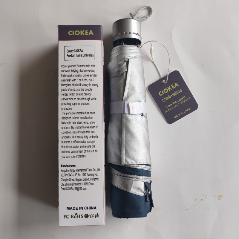 Ciokea Umbrellas Portable Travel Umbrella Umbrellas for Rain Windproof, Strong Compact Umbrella for Wind and Rain, Perfect Car Umbrella