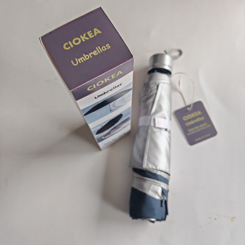 Ciokea Umbrellas Portable Travel Umbrella Umbrellas for Rain Windproof, Strong Compact Umbrella for Wind and Rain, Perfect Car Umbrella
