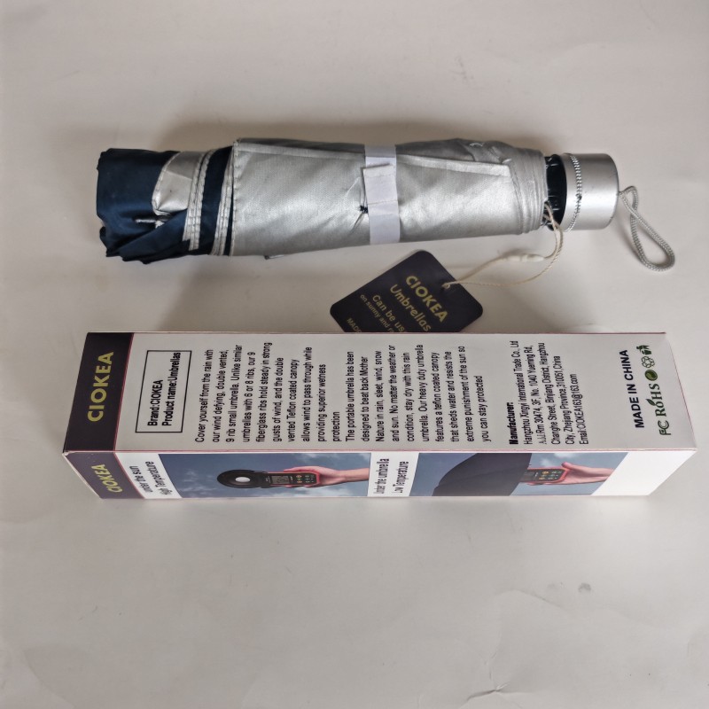 Ciokea Umbrellas Portable Travel Umbrella Umbrellas for Rain Windproof, Strong Compact Umbrella for Wind and Rain, Perfect Car Umbrella