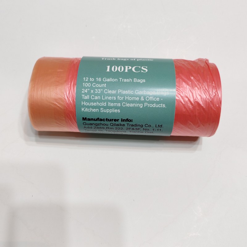 Sltwyw Trash Bags of Plastic 12-16 Gallon Trash Bags Heavy Duty 100 Bags