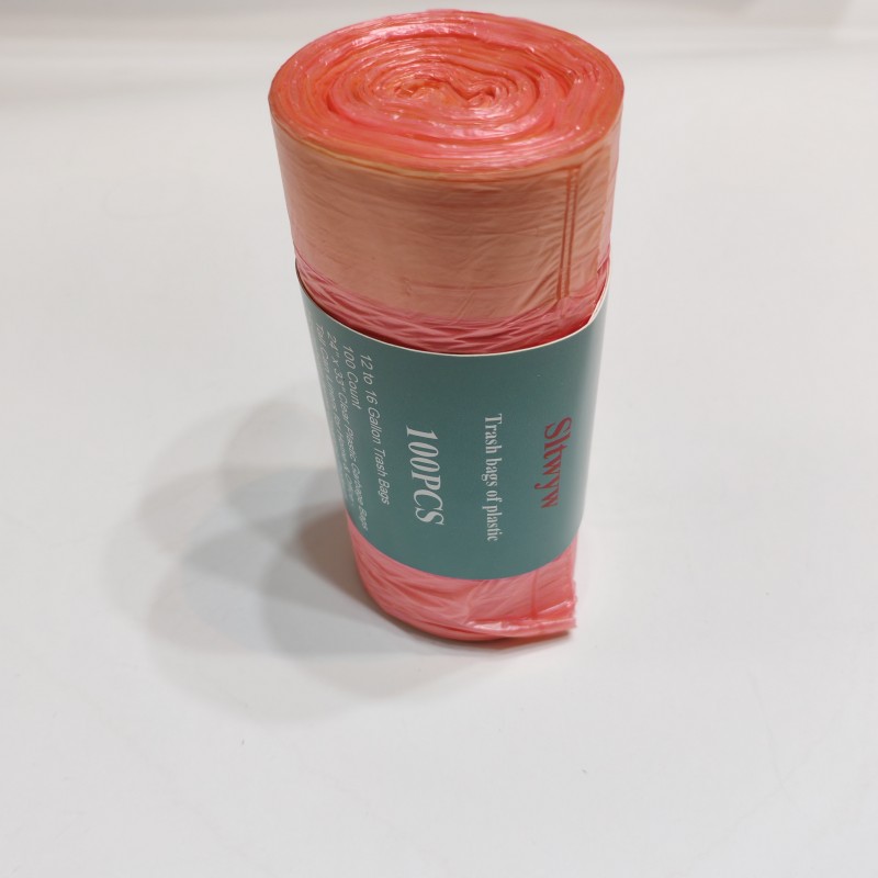 Sltwyw Trash Bags of Plastic 12-16 Gallon Trash Bags Heavy Duty 100 Bags