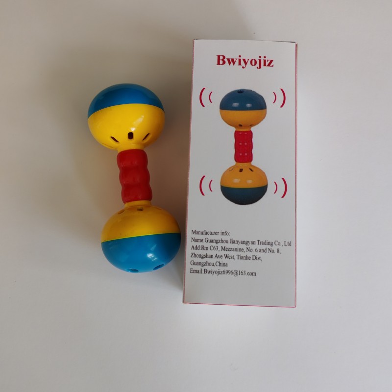 Bwiyojiz Infant Toys Rattle Bell Cartoon Bear Ringing Bell for Infants Bed Stroller Car Seat Bar for Babies Boys and Girls