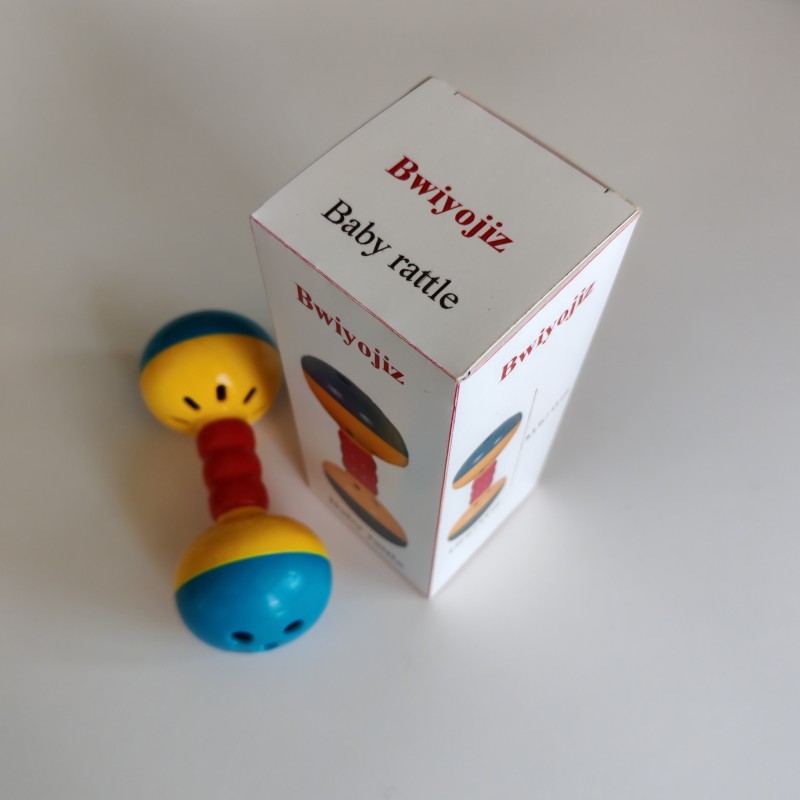 Bwiyojiz Infant Toys Rattle Bell Cartoon Bear Ringing Bell for Infants Bed Stroller Car Seat Bar for Babies Boys and Girls